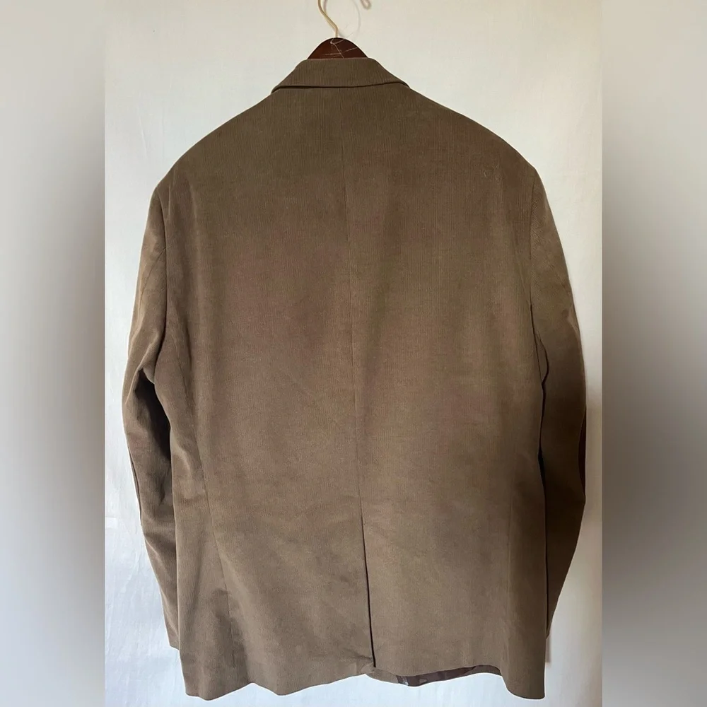 Lauren Ralph Lauren Men's Corduroy Blazer Elbow Patch - Brown - 44R